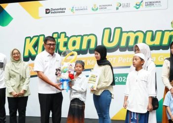 Momen HUT ke-54, Petrokimia Gresik Fasilitasi Khitan Gratis untuk 100 Anak di Gresik dan Sekitarnya