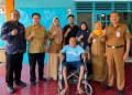 Dukung Visi Misi Bupati-Wakil Bupati Sidoarjo Camat Krian Salurkan Program Tali Asih
