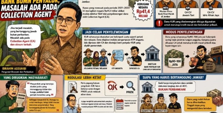 Dugaan kasus korupsi KUR Mikro di Jember, Ibrahim: Salahkan CA Jangan Bank BUMN Penyalur