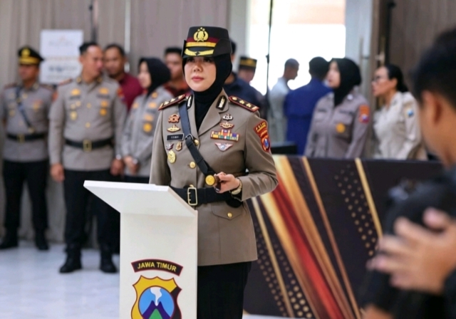 AKBP Yenni Diarty Polwan Pertama Pimpin Polres Bojonegoro