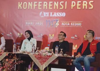 Malam Puncak Hari Jadi Ke-1.147 Kota Kediri, Ari Lasso Siapkan 15 Tembang Hits