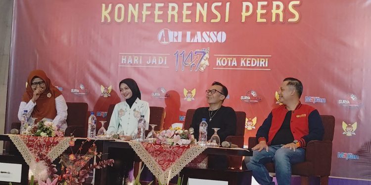 Malam Puncak Hari Jadi Ke-1.147 Kota Kediri, Ari Lasso Siapkan 15 Tembang Hits