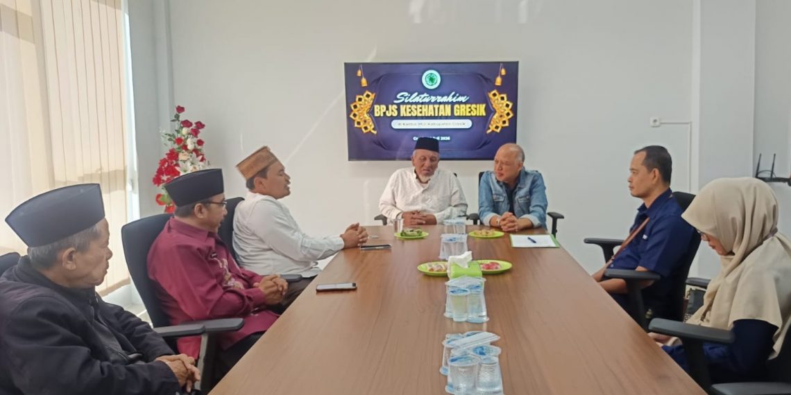 Terima Kunjugan BPJS Kesehatan, MUI Gresik Siap Dukung Edukasi JKN untuk Kemaslahatan Umat