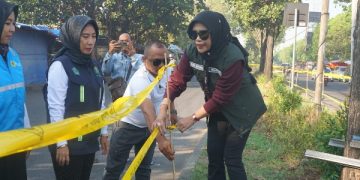 Wabup Sidoarjo Imbau Masyarakat Jangan Rusak Taman-Taman di Trotoar