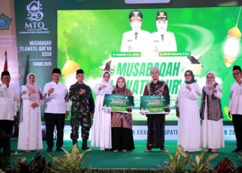 Kecamatan Gedangan Juara Umum MTQ XXXII Sidoarjo 2026