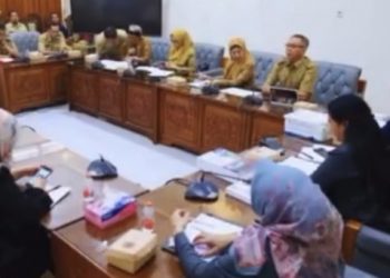 Komisi I DPRD Banyuwangi Gelar Rapat Koordinasi KUA-PPAS Bersama SKPD Mitra Kerja