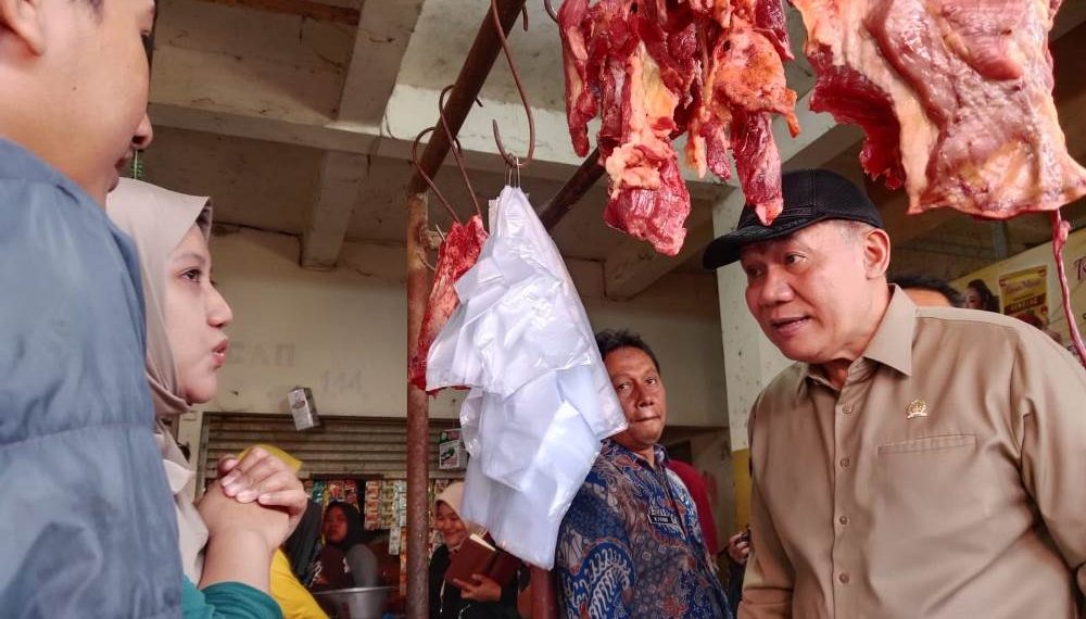 Kunjungi Pasar Kalanganyar, BHS Temukan Harga MinyaKita Jauh Diatas HET