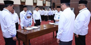 Menaker Lantik Pejabat Baru, Berikut Ini Daftar Nama-nama Pejabatnya
