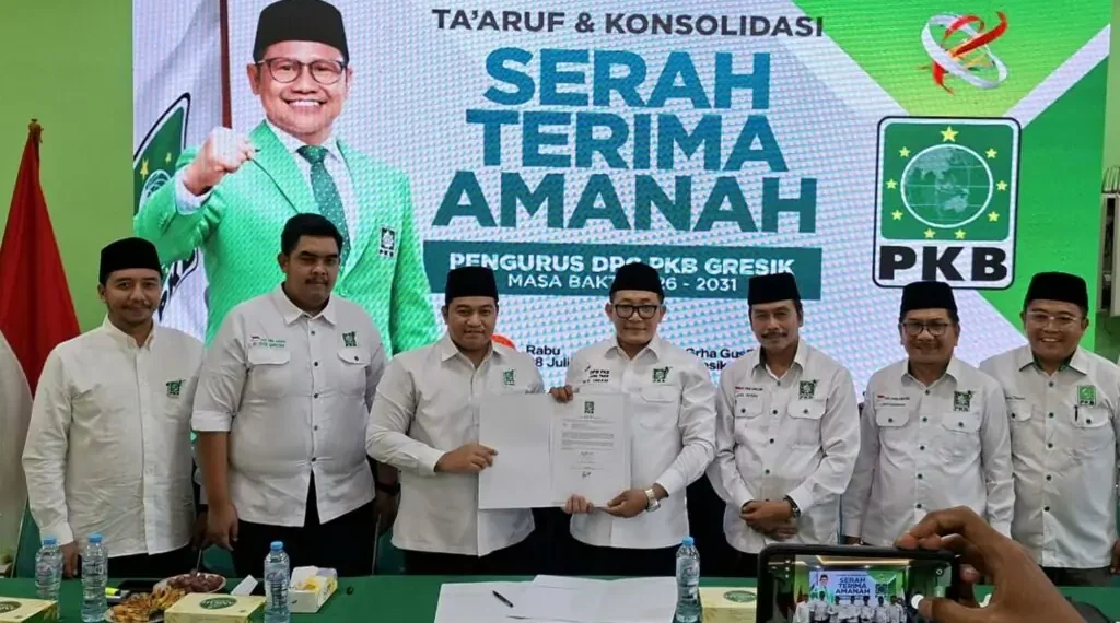 Pengurus Baru PKB Gresik Dilantik, Syahrul Munir Langsung Tancap Gas Siapkan Musancab di 18 Kecamatan