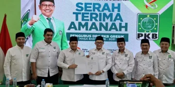 Pengurus Baru PKB Gresik Dilantik, Syahrul Munir Langsung Tancap Gas Siapkan Musancab di 18 Kecamatan
