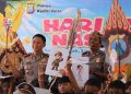 Saat Mapolsek Berubah Jadi Panggung Wayang, Polisi Kediri Kota Semangat Tanamkan Nilai Antibullying kepada Anak-anak