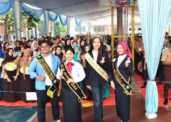 Miss Grand DIY 2026 Beri Motivasi Siswa SMK Antartika 2 Sidoarjo