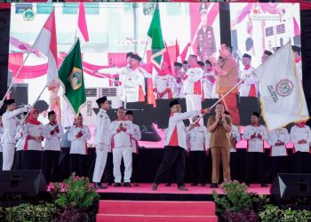DPC Abpednas Gresik Dilantik, Wabup Alif Dorong Jadi Mitra Strategis Bangun Desa