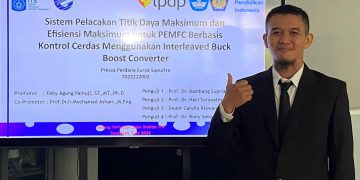 Pressa Jadi Doktor ke-50 UMG Bidang Teknik Elektro