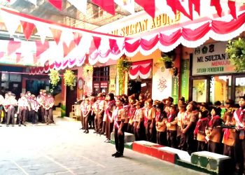 Peringati Hari Pramuka, MI Sultan Agung Surabaya Tekankan Penguatan Karakter Siaga Mandiri