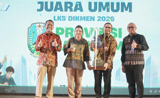 Jatim Cetak Quattrick, Juara Umum LKS Nasional Empat Kali