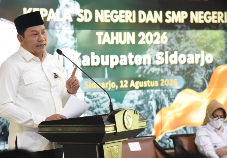 Bupati Sidoarjo Melarang Sekolah Melaksanakan ODL Berlebihan