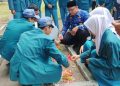 Peringati HUT ke-81 RI di SMK Negeri 2 Buduran, Lanjut Ziarah Hingga Anjangsana ke Veteran