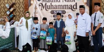 Peringatan Maulud Nabi, Siswa SMP YPM 1 Taman Buktikan Cinta Rasul Lewat Perbuatan