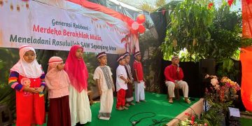 TPQ Baiturrahmah Sejahtera Ajak Santrinya ‘Meneladani Nabi Muhammad SAW’