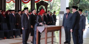 Bupati Sidoarjo Lakukan Rotasi Pejabat Eselon II, III dan IV