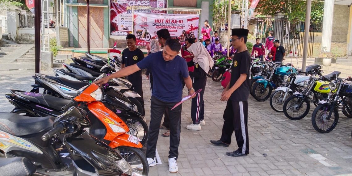 Semarakkan HUT ke-81 Kemerdekaan RI, SMK Al Ikhlash Gelar Motor Contest