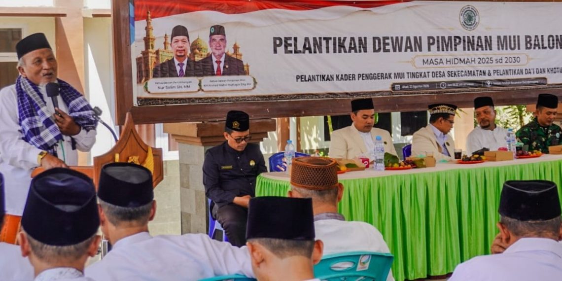 Resmi Dikukuhkan, MUI Balongpanggang Diharapkan Jadi Benteng Moral Masyarakat