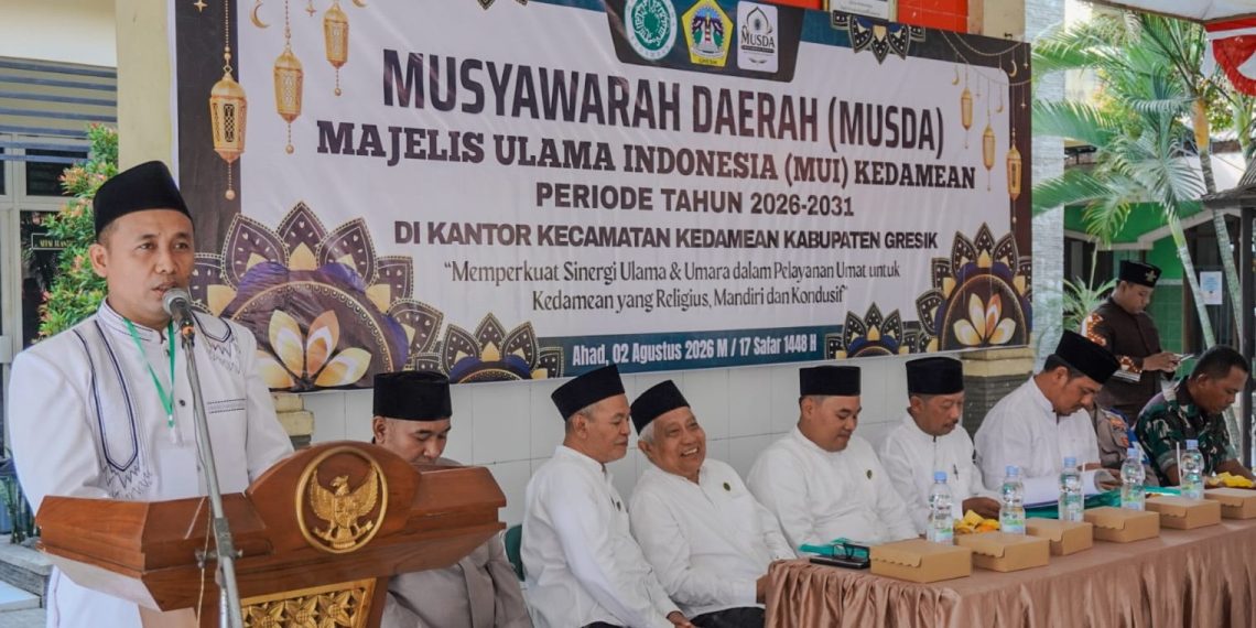 KH M. Heri Prianto Kembali Pimpin MUI Kedamean