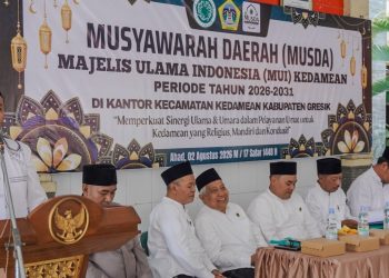 KH M. Heri Prianto Kembali Pimpin MUI Kedamean