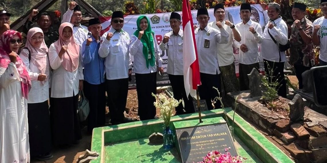 Makam Pahlawan Nasional Tan Malaka di Selopanggung Kediri Jadi Refleksi Kebangsaan Tokoh Lintas Profesi dan Ormas