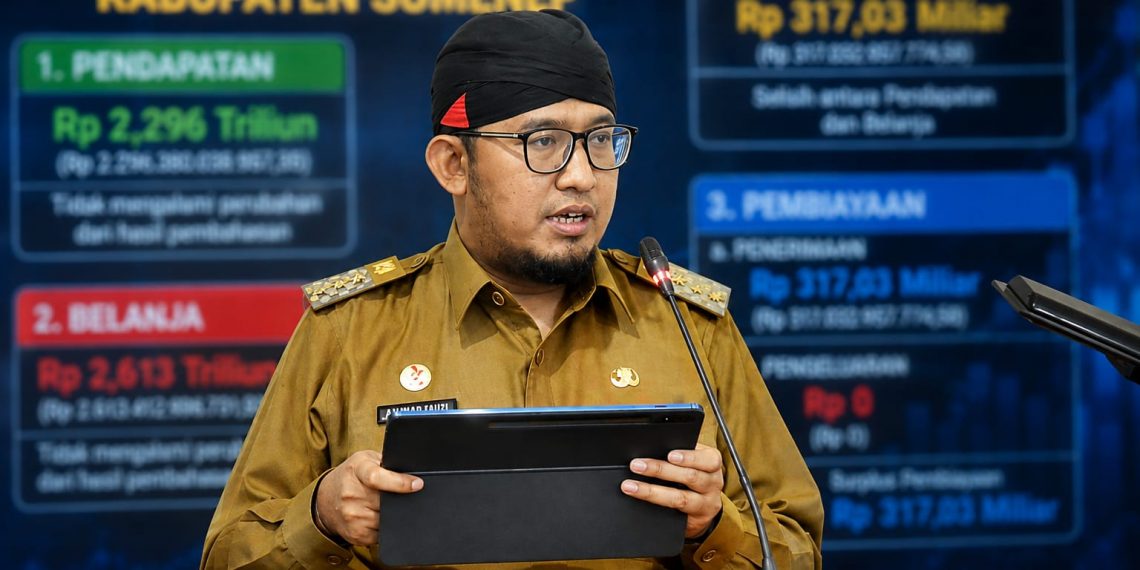 Perubahan APBD Sumenep 2026 Disahkan, Bupati: Masukan DPRD Jadi Acuan Perbaikan Anggaran