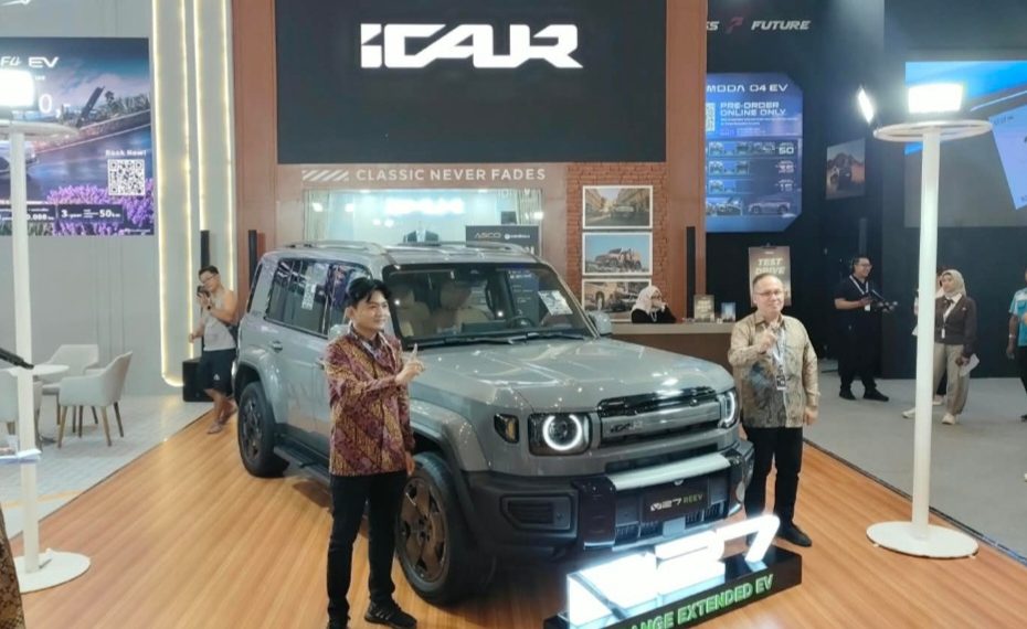 iCAR Targetkan 100 SPK di GIIAS Surabaya, V27 Bawa Teknologi RE-EV