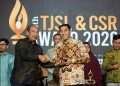 Implementasi TJSL Petrokimia Gresik Raih Predikat Gold Pilar Lingkungan di Ajang “6th TJSL & CSR Award 2026”