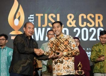 Implementasi TJSL Petrokimia Gresik Raih Predikat Gold Pilar Lingkungan di Ajang “6th TJSL & CSR Award 2026”
