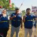 Lengkap dengan Peralatan Safety, Puskesmas Karangandong Siap Siaga di Garis Start Gerak Jalan Kecamatan Driyorejo