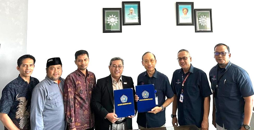 Perkuat Posisi sebagai Kampus Unggul, UMG Teken MoU dengan PT Indospring Tbk