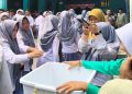 Sambut Muktamar NU, MA NU Sidoarjo Gelar Aksi Penggalangan ‘Coin Muktamar’