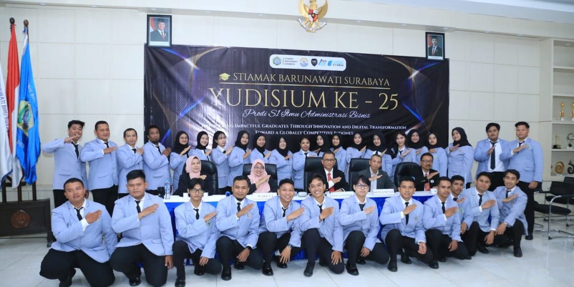 Gelar Yudisium ke-25, Inilah 5 Pesan Utama Ketua STIAMAK Barunawati Surabaya
