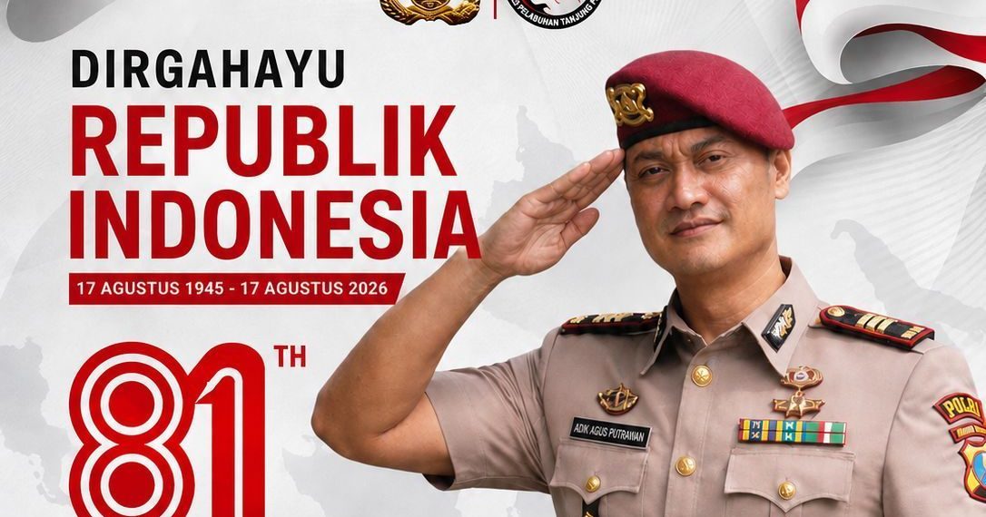 Kasatresnarkoba Polres Pelabuhan Tanjung Perak Surabaya Mengucapkan Dirgahayu RI ke-81, Dorong Sinergi Masyarakat Cegah Peredaran Narkoba