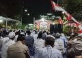 Ikuti Kajian Maulid Nabi, Ratusan Jamaah Masjid Baitul Amin Padati Lapangan RW 05 Kedanyang Gresik