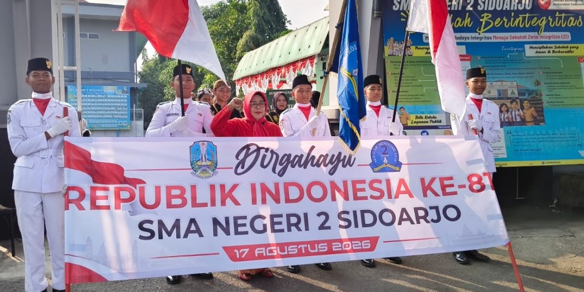 SMA Negeri 2 Sidoarjo Gelar Pawai Budaya Nusantara ‘Satu Aksi Sejuta Inspirasi’