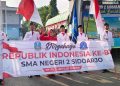 SMA Negeri 2 Sidoarjo Gelar Pawai Budaya Nusantara ‘Satu Aksi Sejuta Inspirasi’