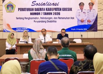 Sosialisasi Perda 7/2026, Pemkab Gresik Perkuat Komitmen Wujudkan Pelayanan Publik Inklusif