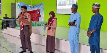 Kuatkan Literasi Bahasa Inggris, SMA Negeri 1 Krembung Hadirkan Dua Mahasiswa Negeria