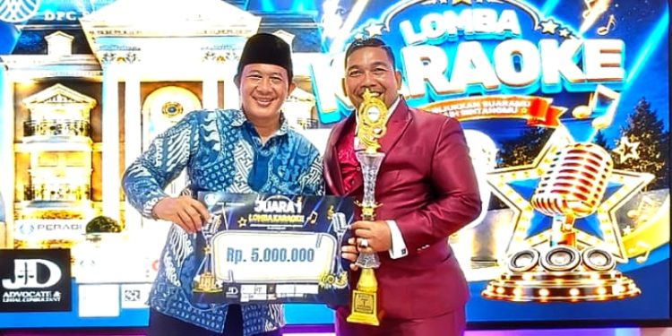 Semarak Karaoke Sambut Peresmian Grha DPC PERADI Surabaya, Ini Pemenangnya