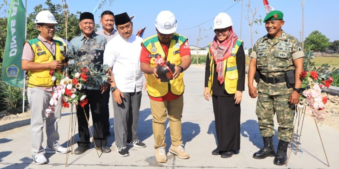 Disiapi Rp 1,3 Miliar, Betonisasi JPD Klampok-Munggugebang Benjeng Berlanjut hingga 2027