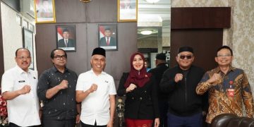 Kawal Kasus Tanah Ponpes dan Perumahan Damarsi, Anggota DPD RI Ning Lia Koordinasi dengan BPN Jatim