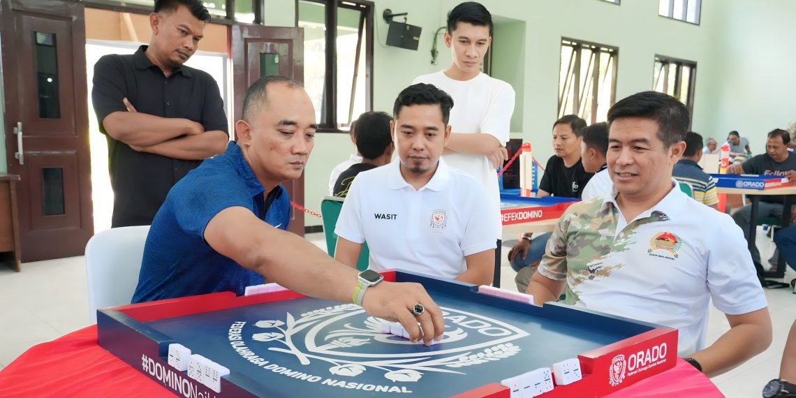 Di Kediri, 64 Klub Ikuti Open Tournament Domino ORADO 101 Piala Panglima TNI