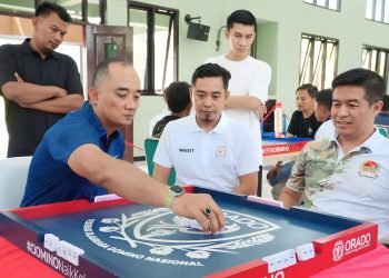 Di Kediri, 64 Klub Ikuti Open Tournament Domino ORADO 101 Piala Panglima TNI