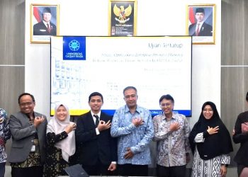 Zainuddin Fathoni Jadi Doktor ke-52 UMG Bidang Teknik Industri